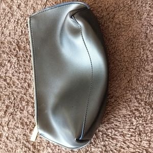 Black and blue Estee lauder makeup bag/clutch